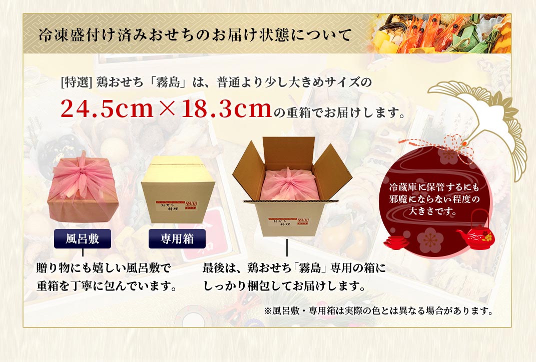 2020特撰鶏おせち霧島